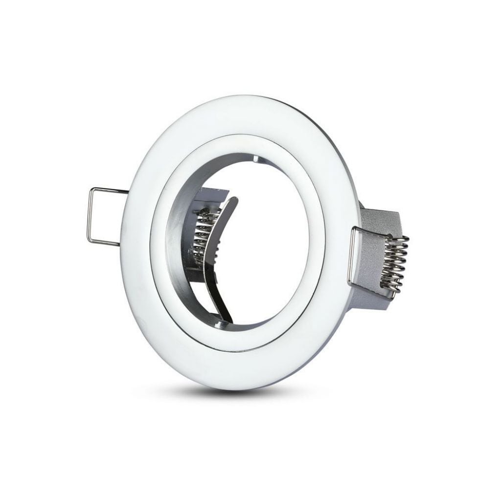 GU10 i GU5.3 (MR16) Okrągła oprawa LED typu downlight Kolor szary