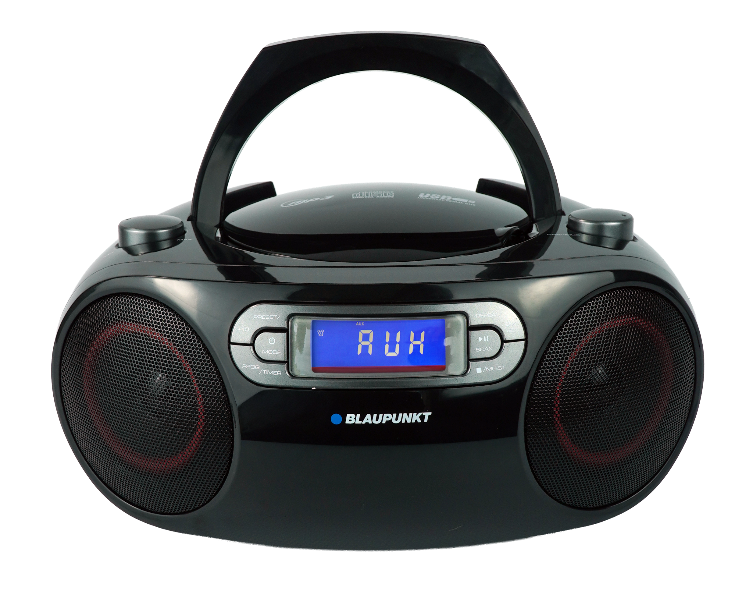 Boombox z radiem FM Odtwarzacz CD USB AUX Blaupunkt BB18BK - 8