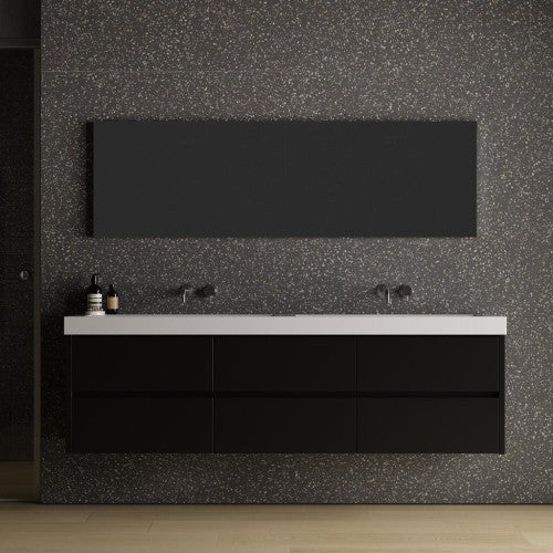 Carrelage Effet Terrazzo POLS 60x60 Graphite