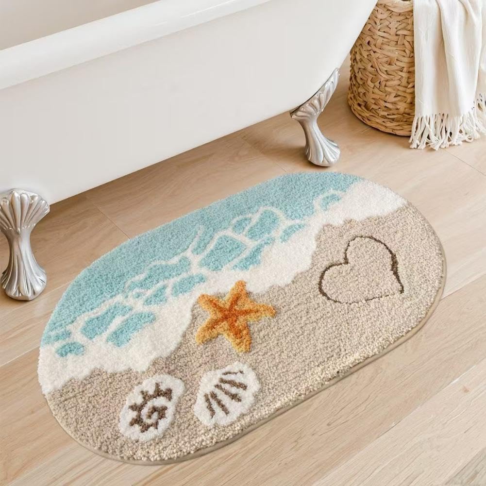 Tappetino Da Bagno Assorbente E Antiscivolo 74,9x43,2 Cm – Lavabile In Lavatrice, Perfetto Per Cucina E Ingresso - 3