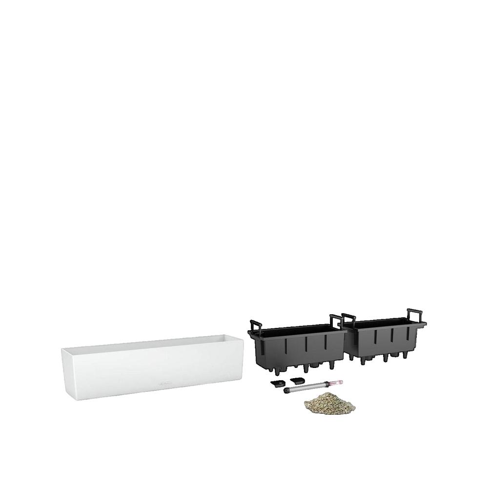 Pot Balconera Color 80 - kit complet, muscade - 80 cm - 2