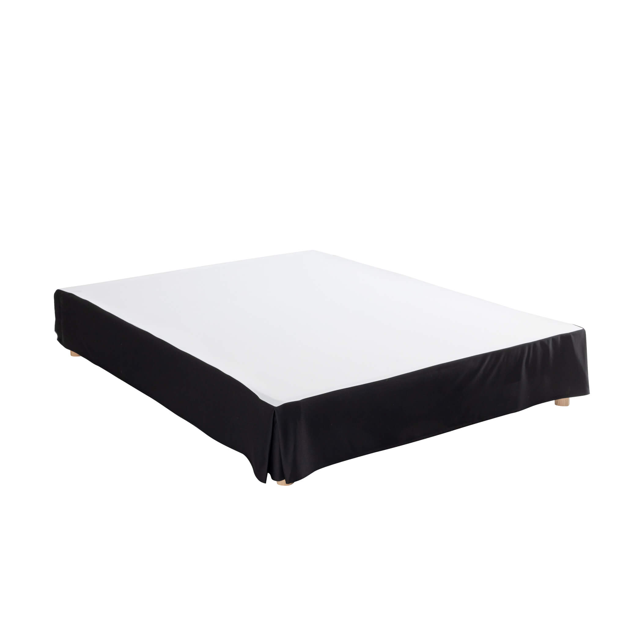 Cache-sommier intégral noir 160x200 - 5