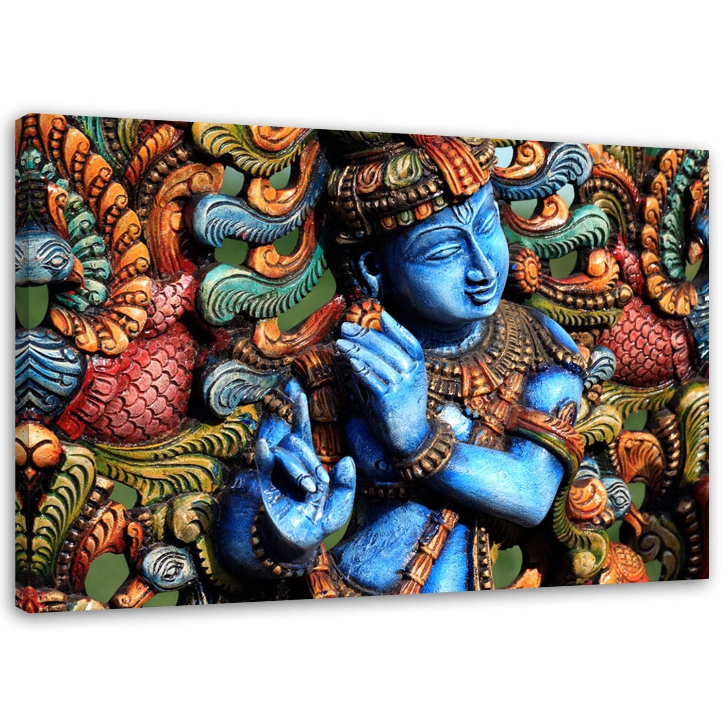 Obraz na płótnie, Buddha posążek 100x70