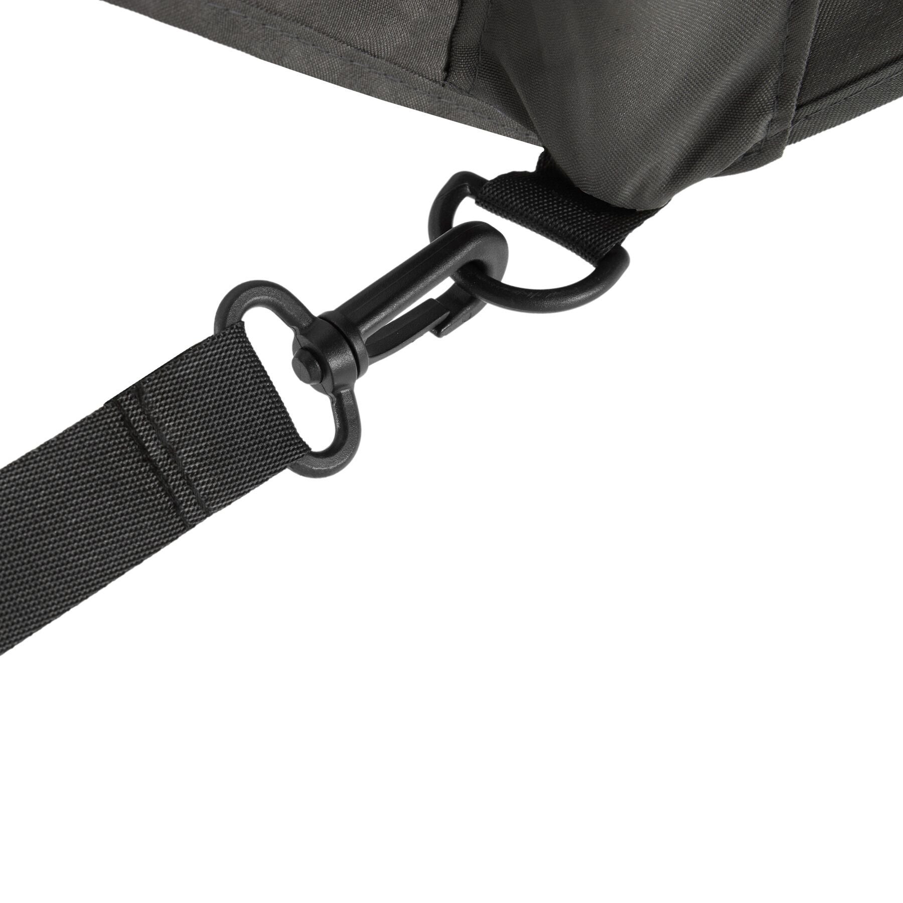 Tectake Parasol SILIA en aluminium 460 x 270 cm - gris - 9