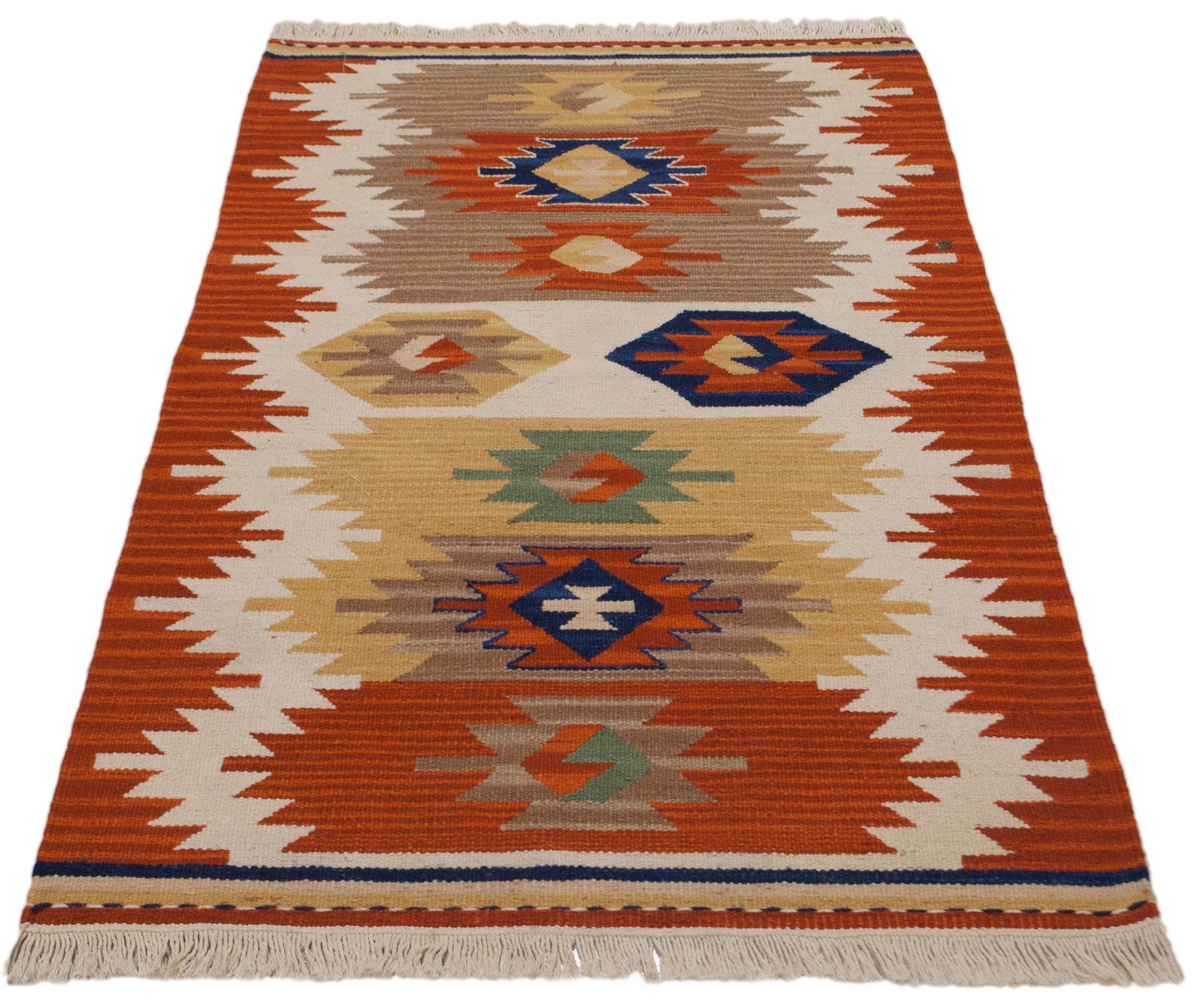 Oryginalny ręcznie robiony kilim 122x61CM
