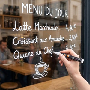 Porte-craie magnétique Standard noir