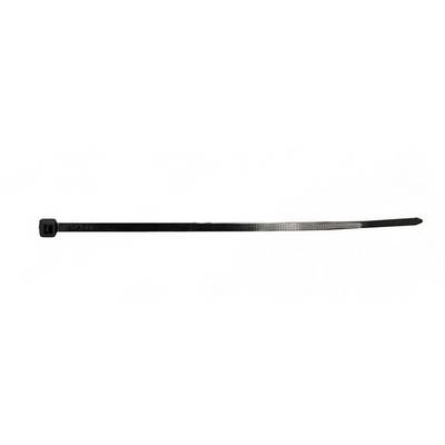100 Fascette Fermacavo In Nylon Nero Hyfive - 200 Mm X 2,5 Mm - Legacci Per Cablaggio E Organizzazione Fai Da Te - Omologate UL, Confezione Da 100 Pezzi