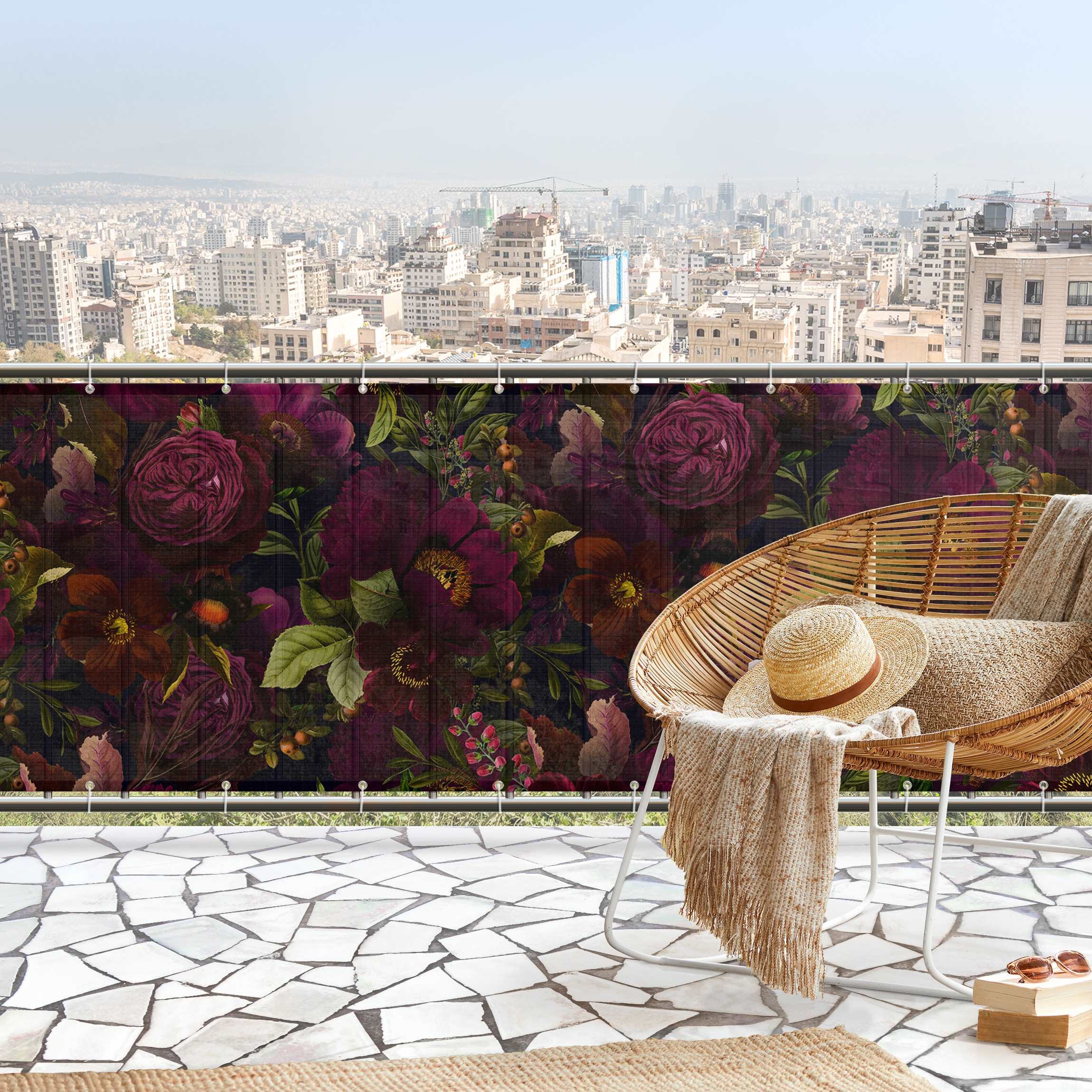 Canisse en PVC Brise Vue, Palissade en PVC Résistant aux UV, Intempéries Marron 80 x 800cm Canisse en PVC Brise Vue, Palissade en PVC Résistant aux UV, Intempéries Marron 80 x 800cm