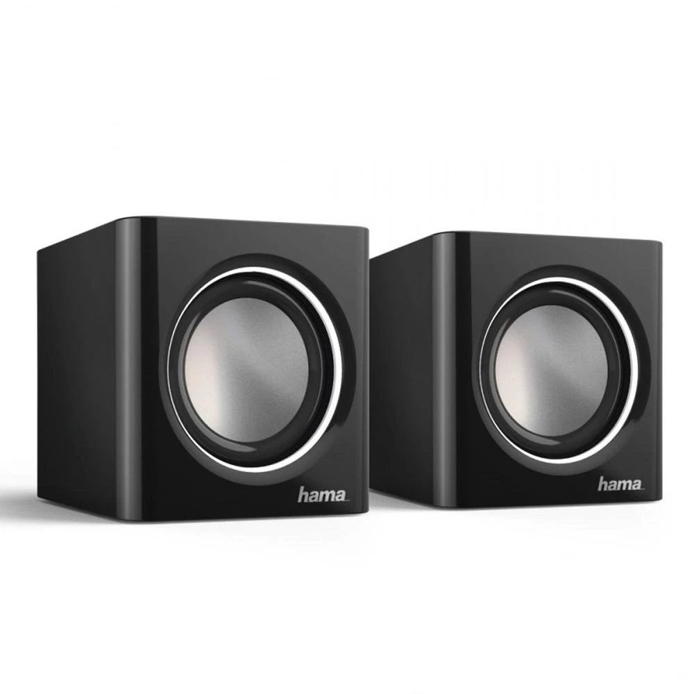 Hama Negro Altavoces 2.0 Sonic Mobil 185 Jack 3.5Mm Alimentado Por Usb Control De Volumen Color - Imagen 3