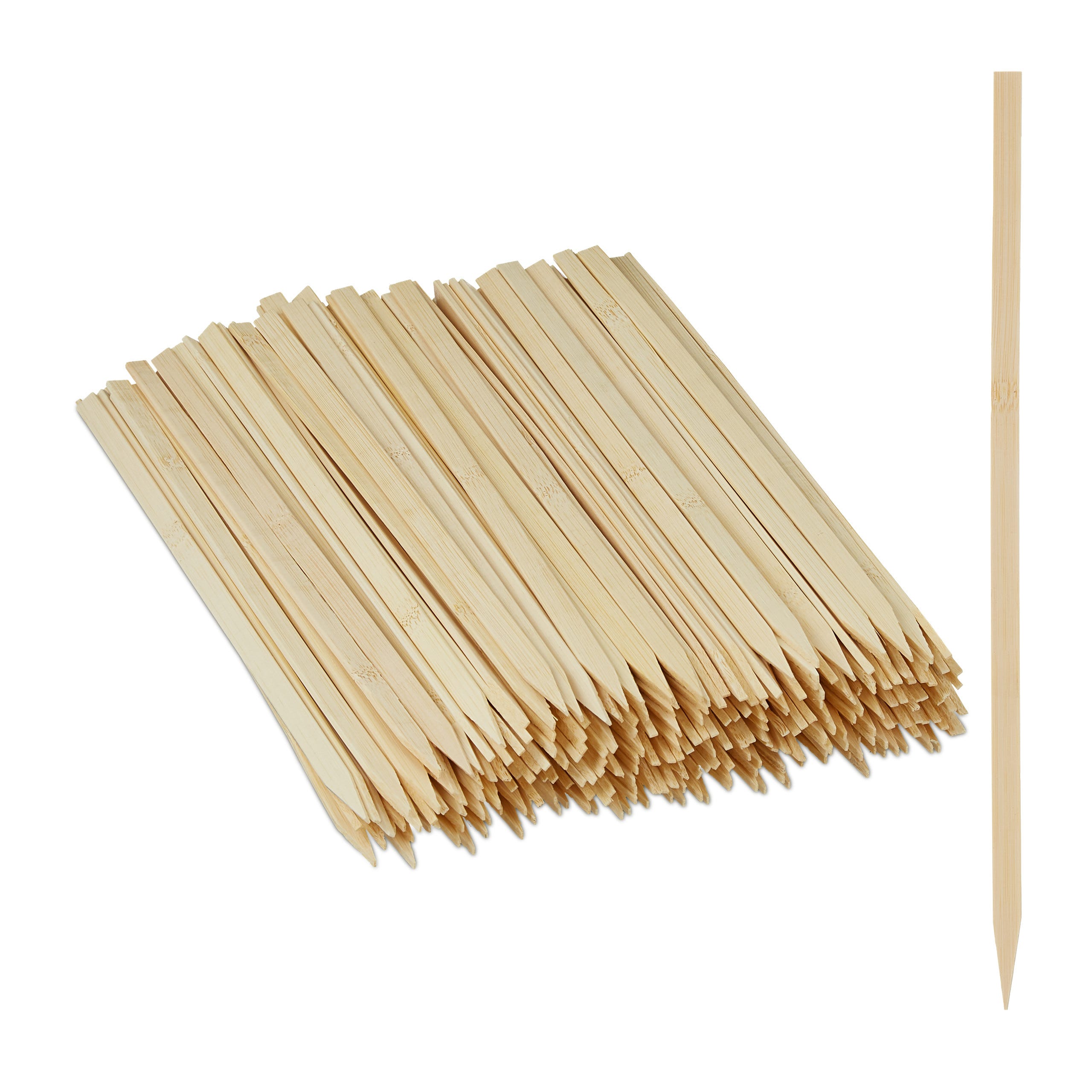 400 spiedini di legno di bambù per barbecue, fontana di fonduta di 400 spiedini di legno di bambù per barbecue, fontana di fonduta di