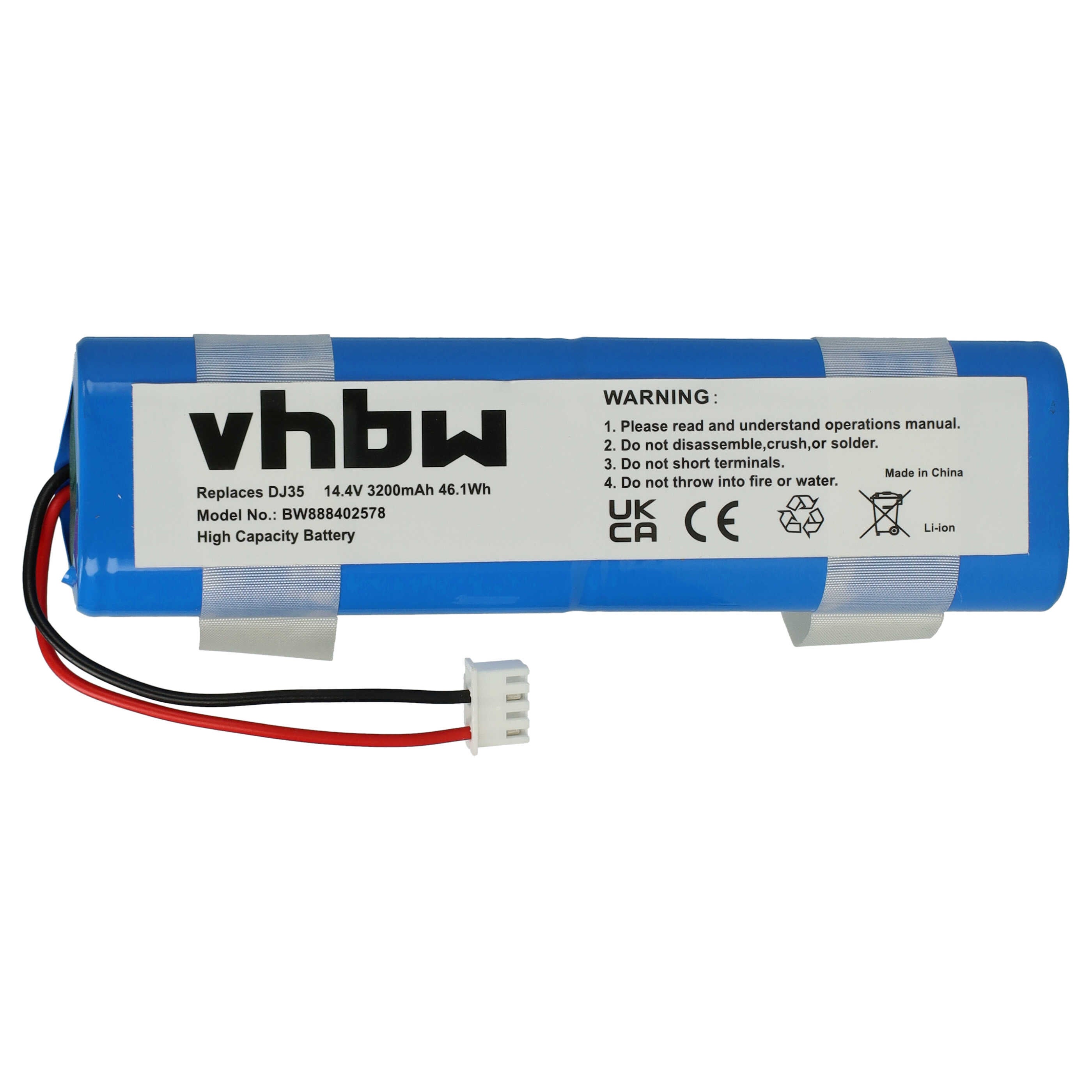 Batterie pour robot aspirateur Ecovacs CEN250, ML009, V700 - 2600mAh 11,1V Li-ion | 888201533
