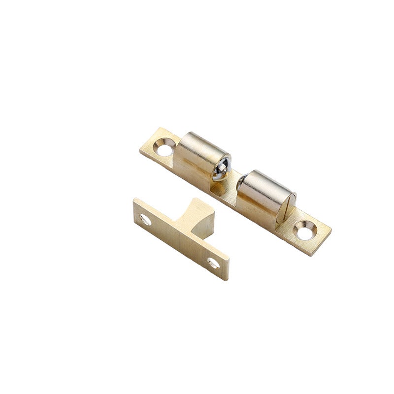 Amig - Lot De 2 Frappes Magnétiques Mod.10 Finitions Blanches | Fermeture Dissimulée Pour Portes D'armoires Et Meubles De Maison Ou De Bureau | Dimensions