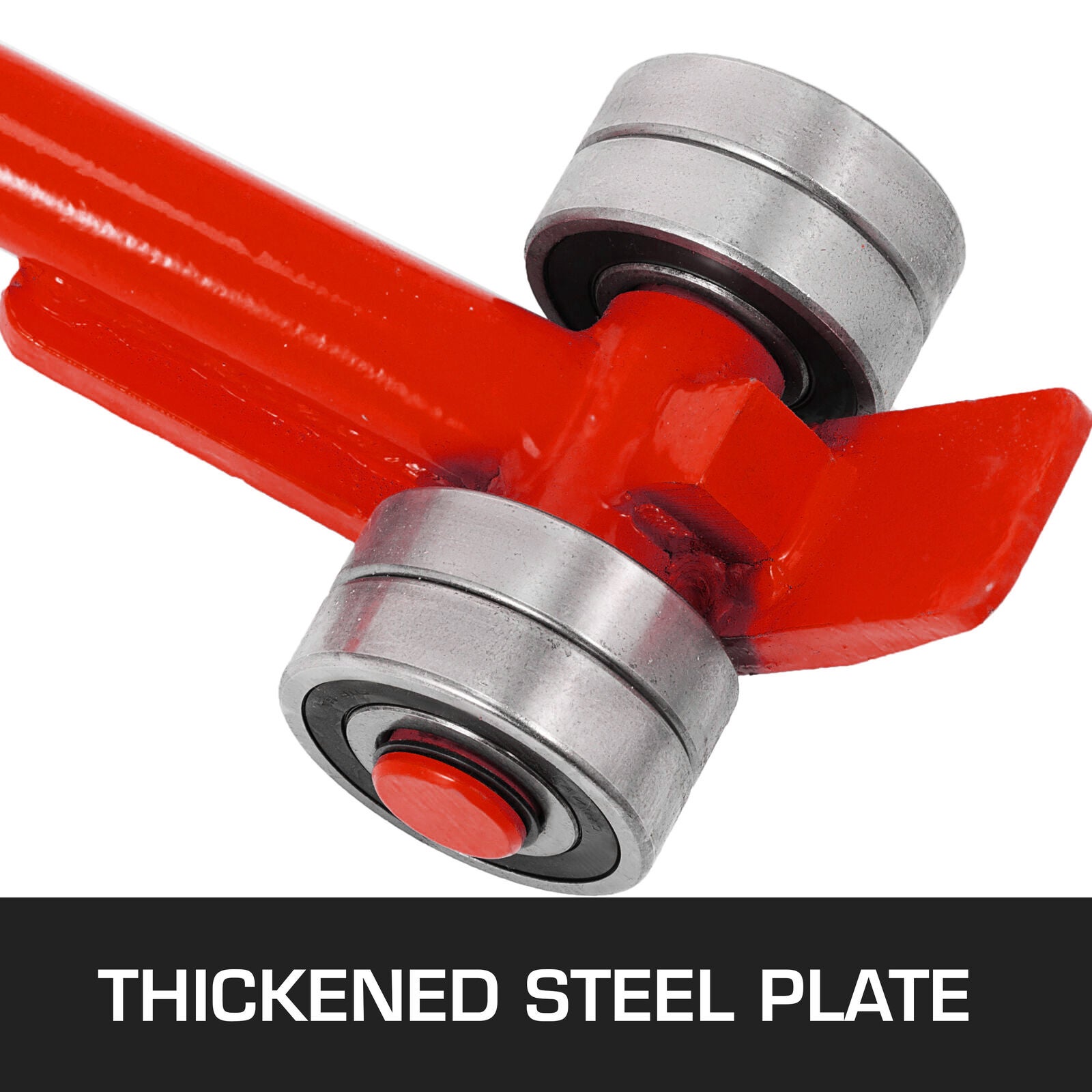 Lève Meuble Lourd VEVOR 3 T Barre de Levier Acier sur Roulettes Barre de Levage Grande Capacité Charge avec Manche 1,5 m Longueur Totale 1,6 m - 4