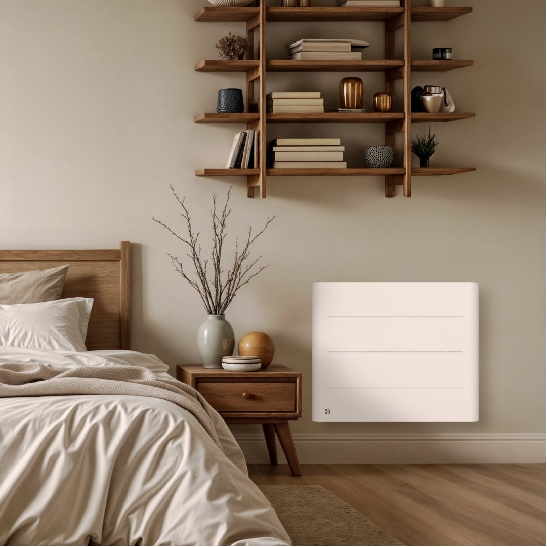 Elektryczny grzejnik Bestherm z suchą ceramiką 1000 W tanin - 2