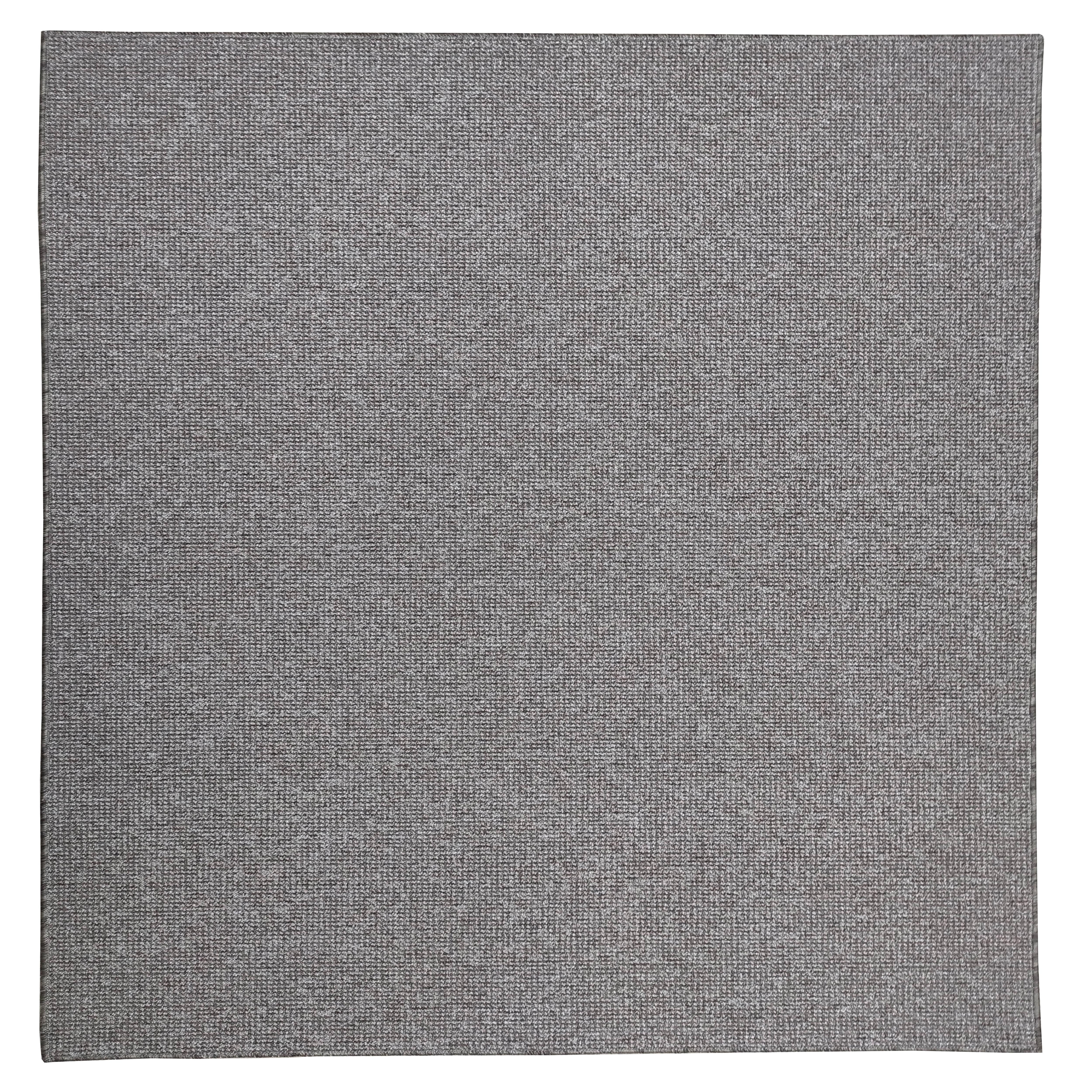 Alfombra rustica efecto yute hercules 1419 --color taupe -alfombras tadi &imperio 1979 - 100x100 cm