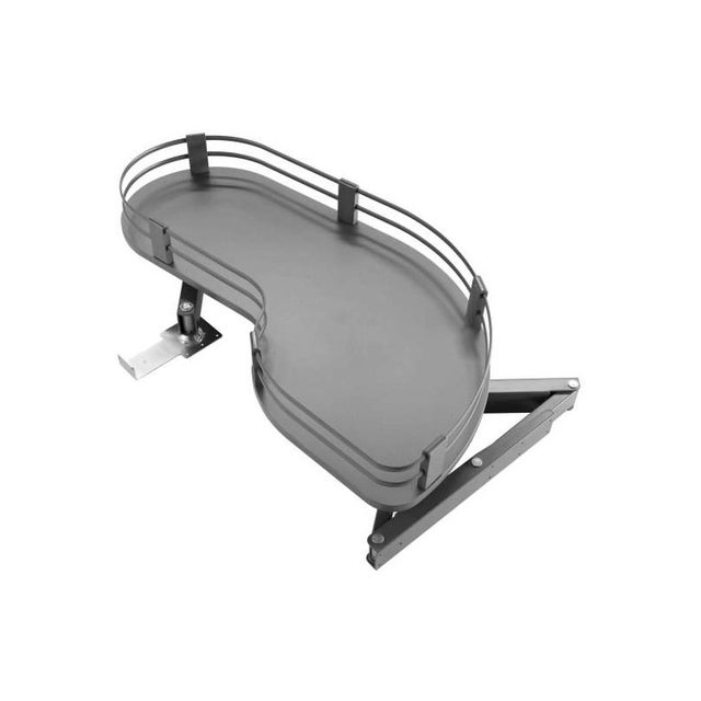 Ferrure d'angle uniko anthracite - Pour caisson de profondeur mini : 500 mm - Pour caisson de largeur mini : 900 mm -VIBO