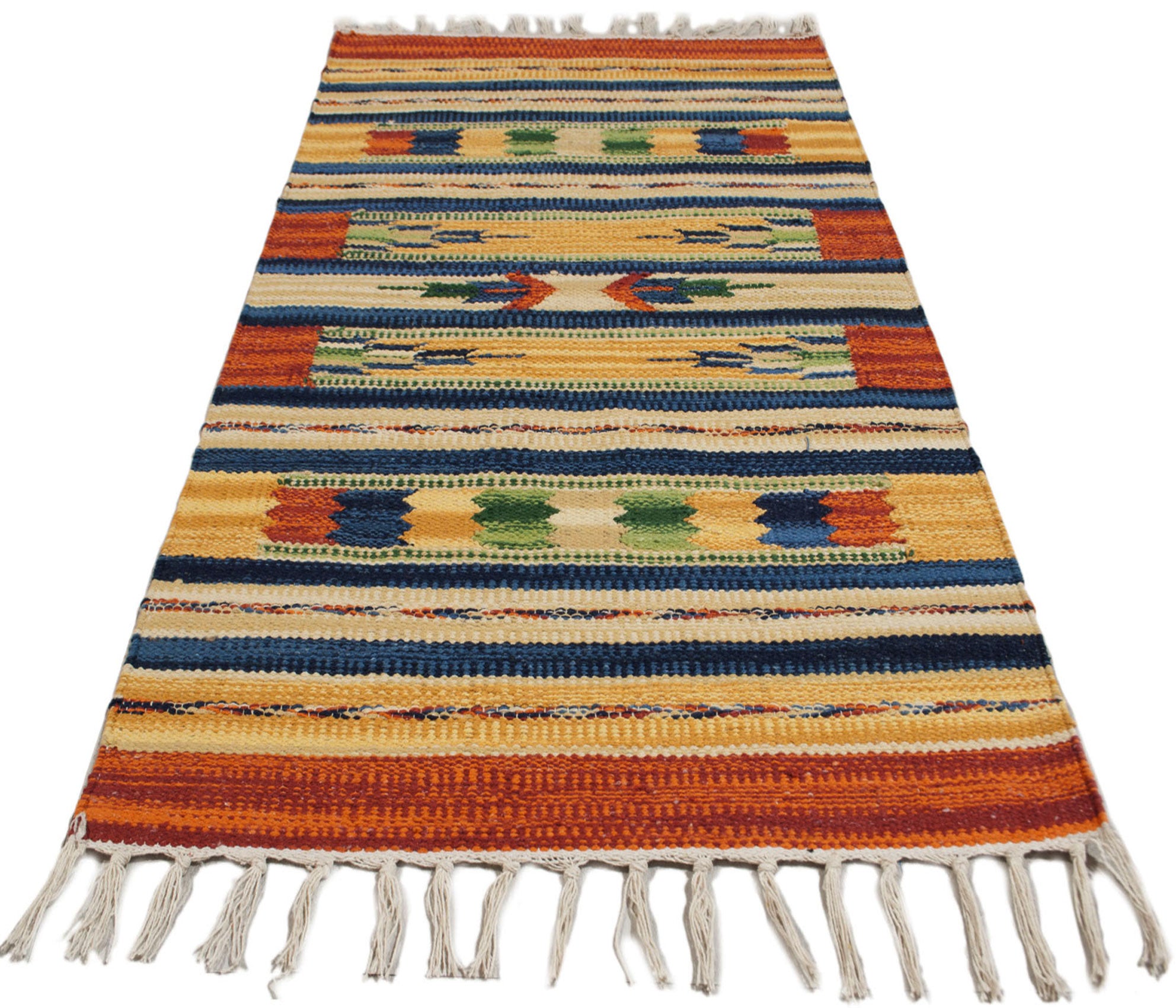 Oryginalny, autentyczny i ręcznie robiony kilim Ideal 80x50 cm