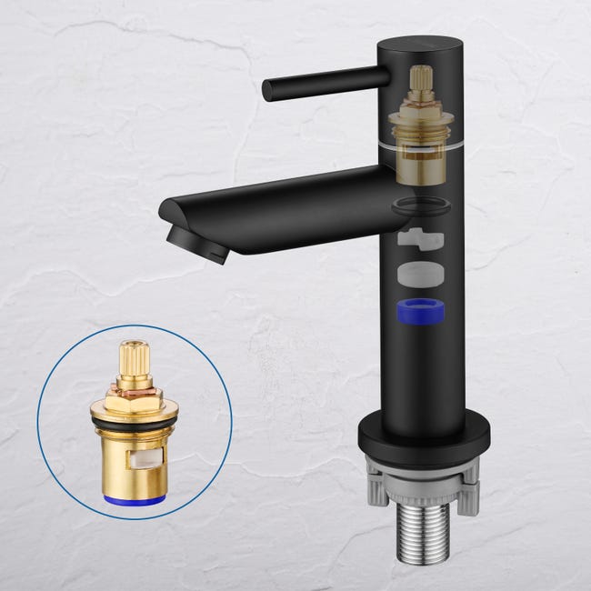 Mitigeur Lavabo Haut Monocommande Cascade Robinet Vasque à Poser Mitigeur Cascade G1/2,blanc Argent Mitigeur Lavabo Haut Monocommande Cascade Robinet Vasque à Poser Mitigeur Cascade G1/2,blanc Argent