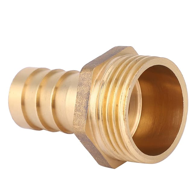 Hydrogarden Raccordo Rapido Per Tubo Da Giardino 3/4 Maschio E Femmina In Ottone - Connettori Per Irrigazione E Autolavaggio, 2 Pezzi