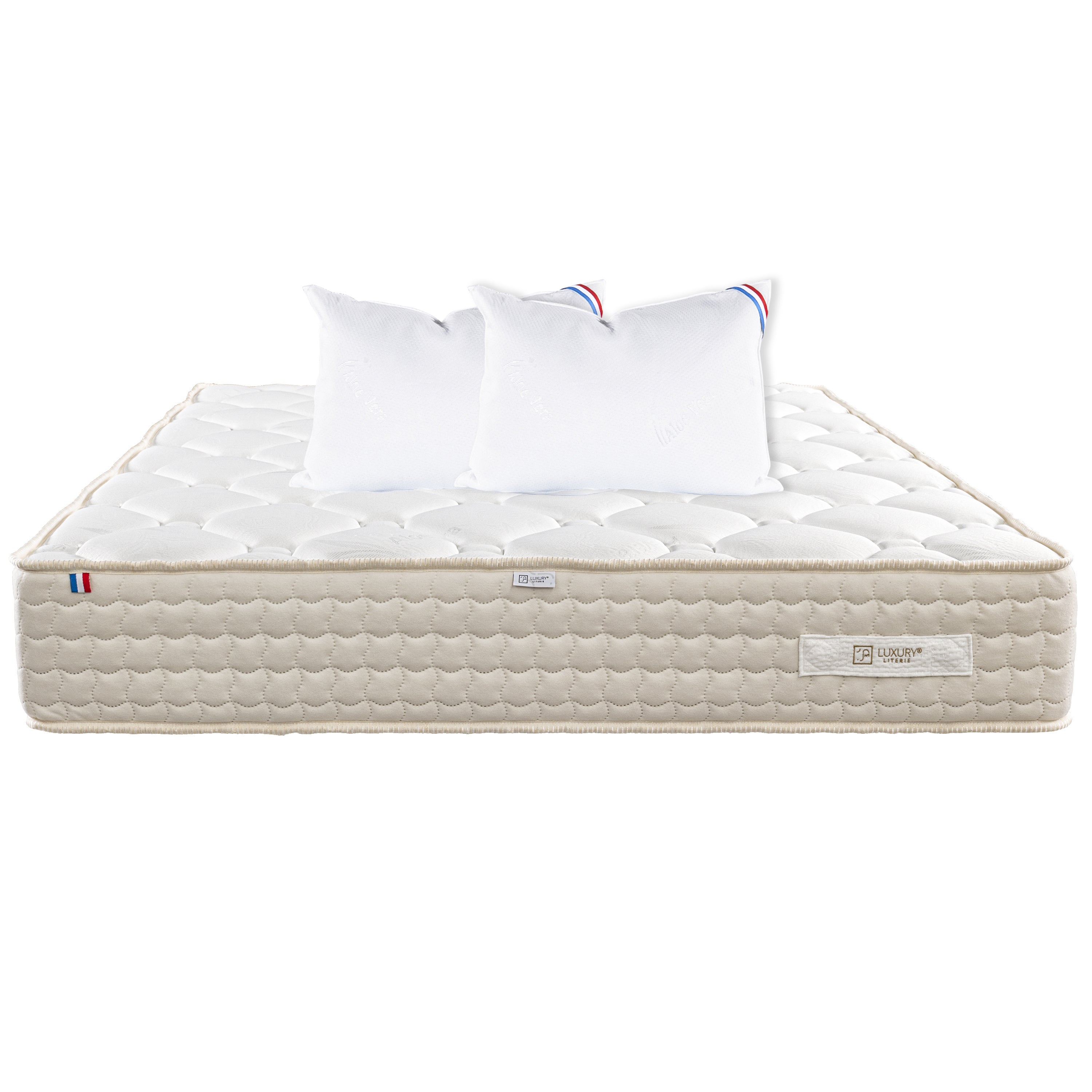 Matelas Bio Latex Naturel 100% Certifié Eco Institut - Sans Traitement