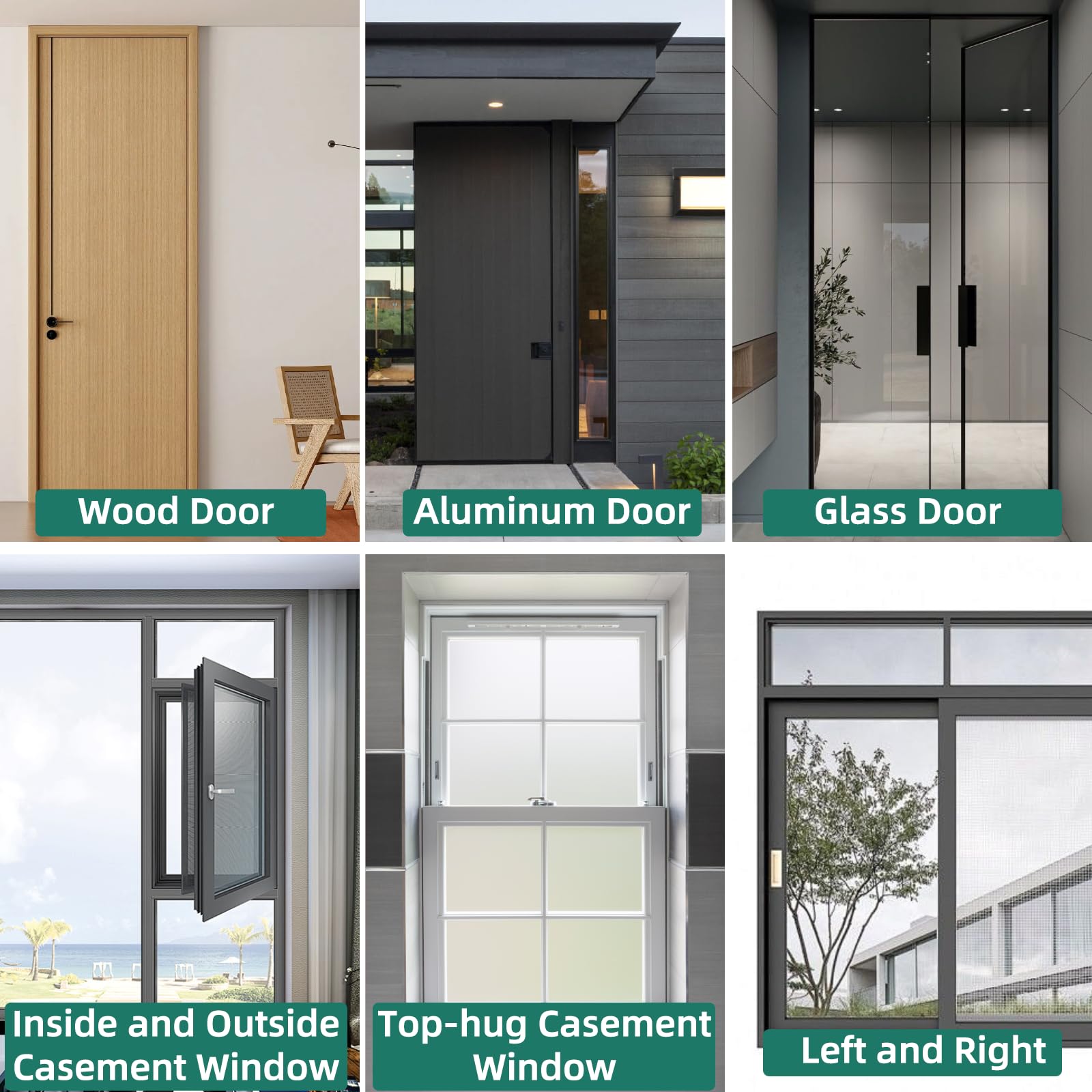 Burlete de espuma de 3 m para puerta, cortavientos para ventana corredera, tira anticolisión autoadhesiva, marco insonorizado, color blanco - 9