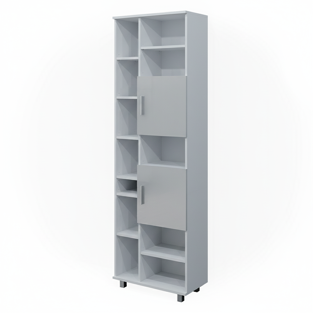 Vicco Ensemble de meubles de salle de bains Izan, Blanc, 5 pièces