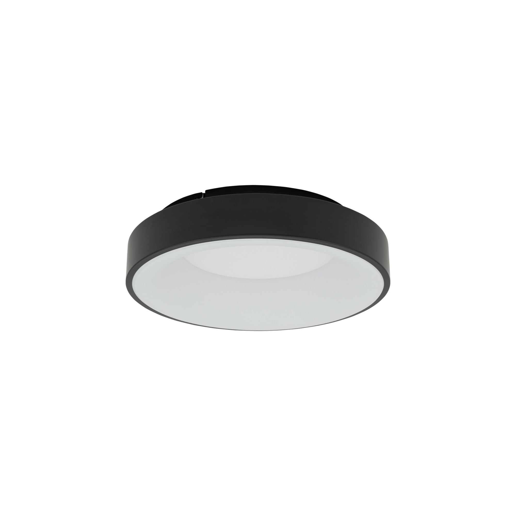 Plafon Nikki Led okrągły czarno-biały LED 32W 3000K 2600lm wym: 9 x 38 cm IP20 metal Nowodvorski Lighting