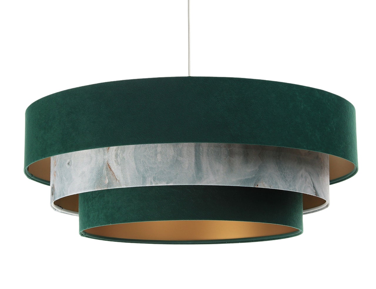 Lampa wisząca TRIO MIX zielona/wielokolorowa