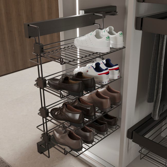 Ergocar Portemanteau Multifonctionnel Avec Porte-chaussures 3 Niveaux – Étagère Vestiaire Mobile 360°, Idéal Entrée, Salon, Balcon, Chambre – Acier Robuste & Facile à Monter Valet De Chambre Ergocar Portemanteau Multifonctionnel Avec Porte-chaussures 3 Niveaux – Étagère Vestiaire Mobile 360°, Idéal Entrée, Salon, Balcon, Chambre – Acier Robuste & Facile à Monter Valet De Chambre