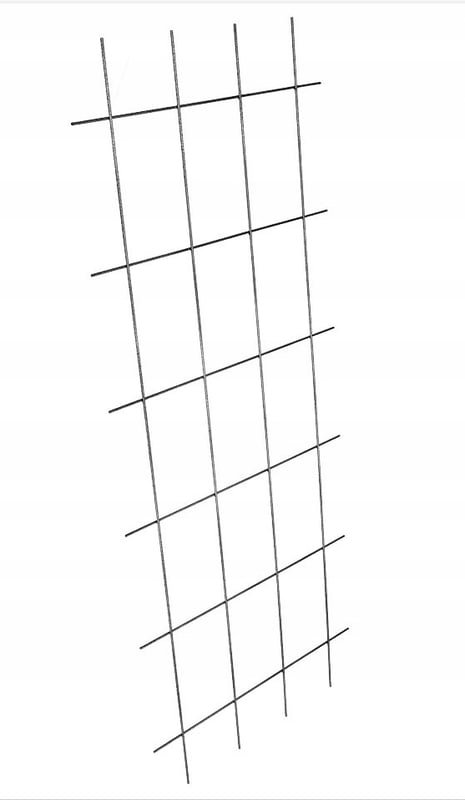 PERGOLA OGRODOWA METALOWA PODPORA DO ROŚLIN RÓŻ KWIATÓW KRATKA 60x150cm