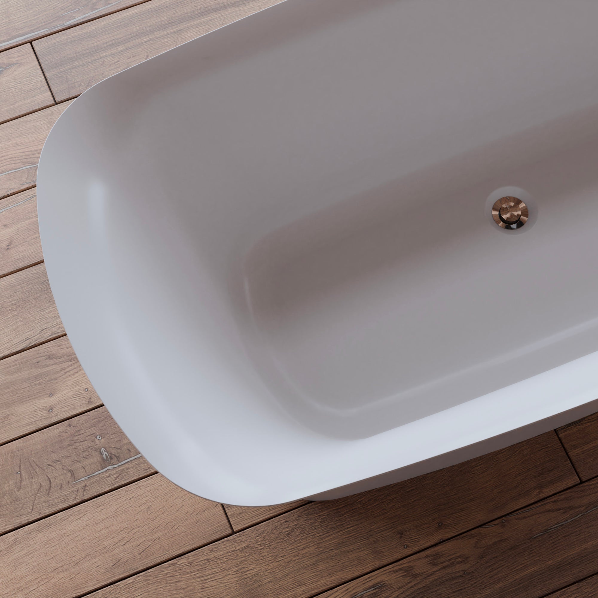 Baignoire Ilot Bliss 170 blanche 170 x80 x58 cm, by SPALINA - 5