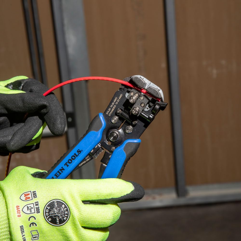 Pinza spelafili autoregolante e tagliafili 10-20 AWG Klein Tools