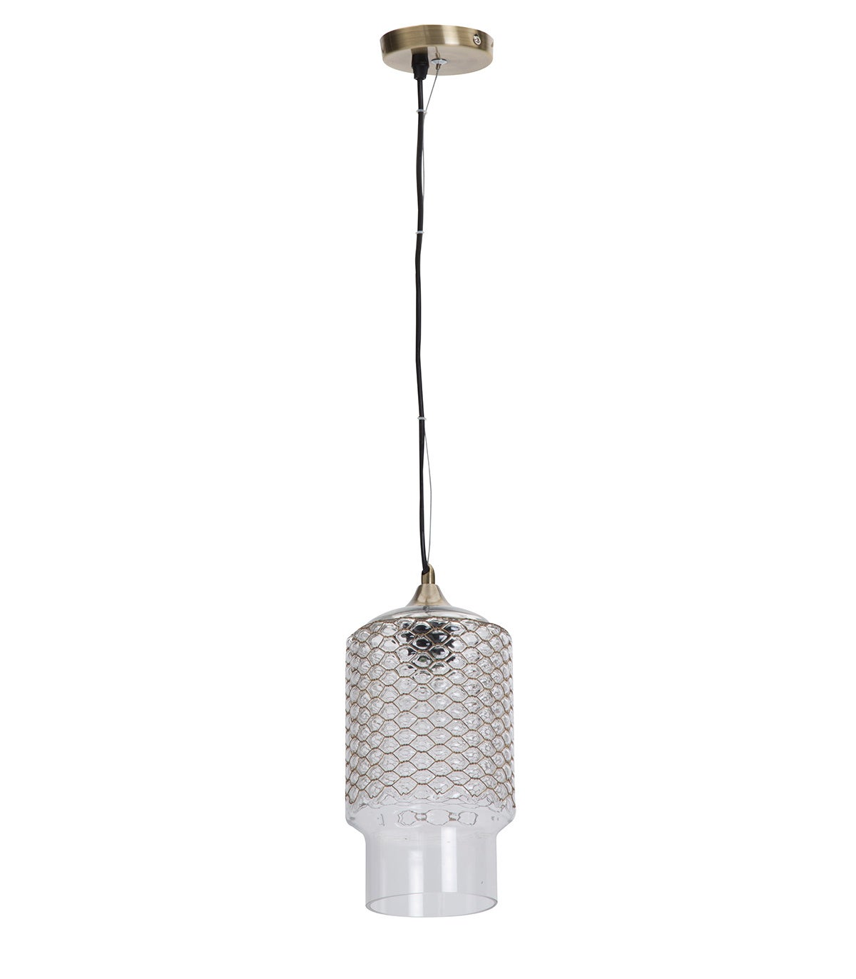 suspension bella pm transparent, verre, diam. 15 cm, - 4
