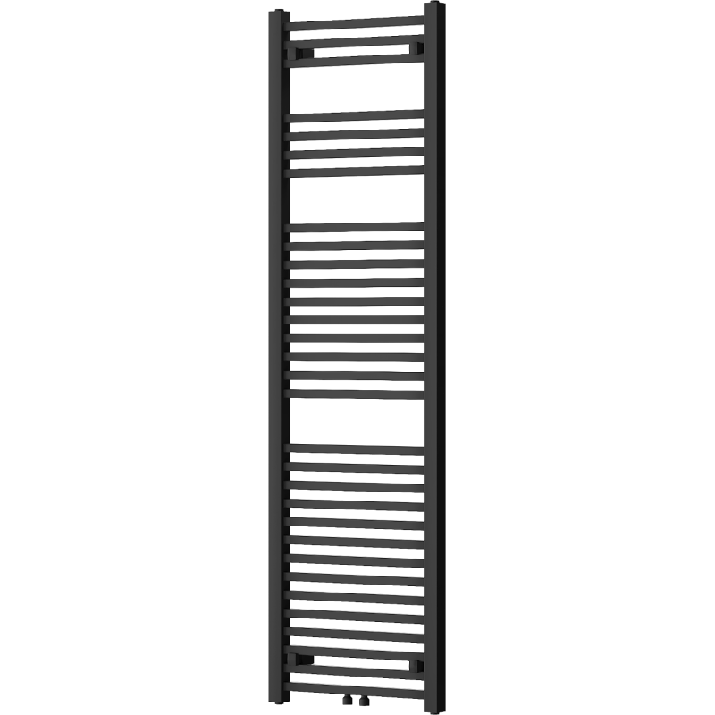 Mexen Pluton grzejnik łazienkowy 1700 x 500 mm, 855 W, czarny - W106-1700-500-00-70