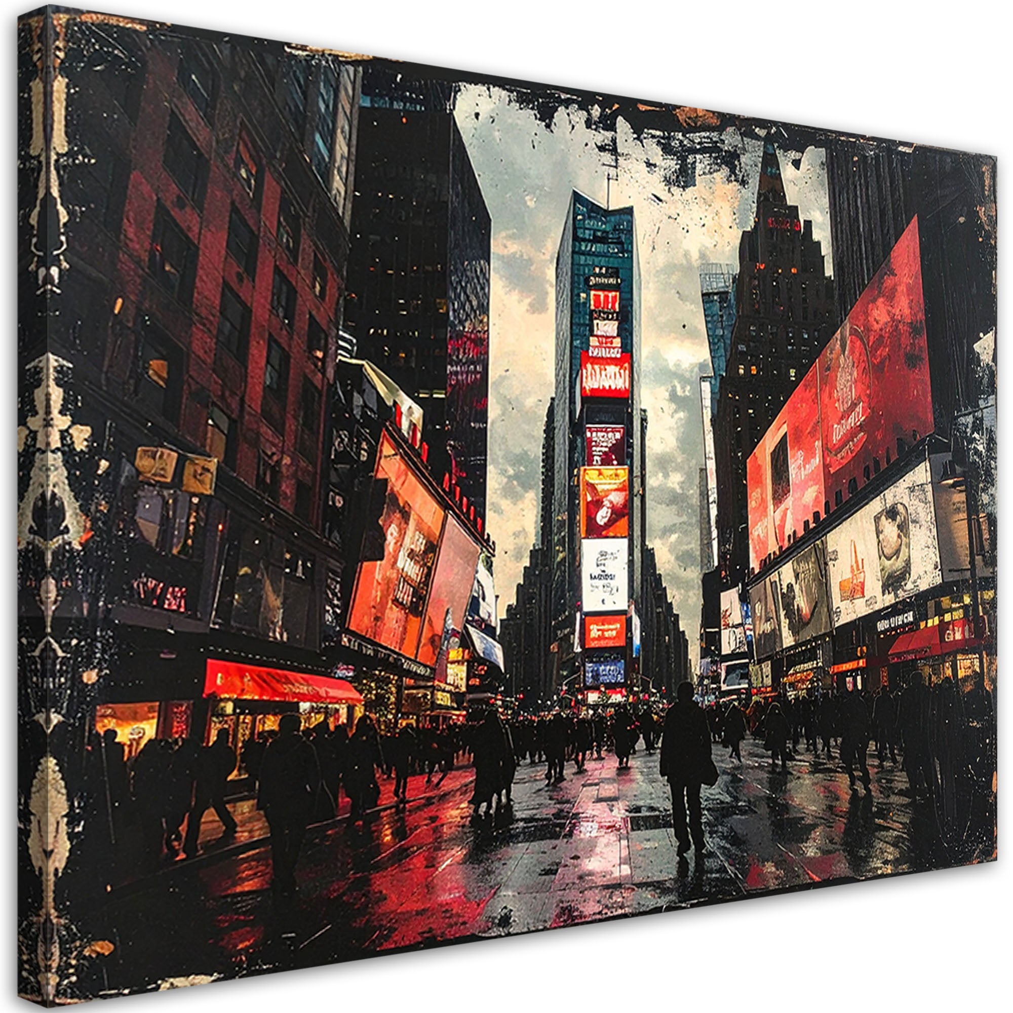 Obraz do salonu sypialni biura, Nowy Jork Times Square 100x70