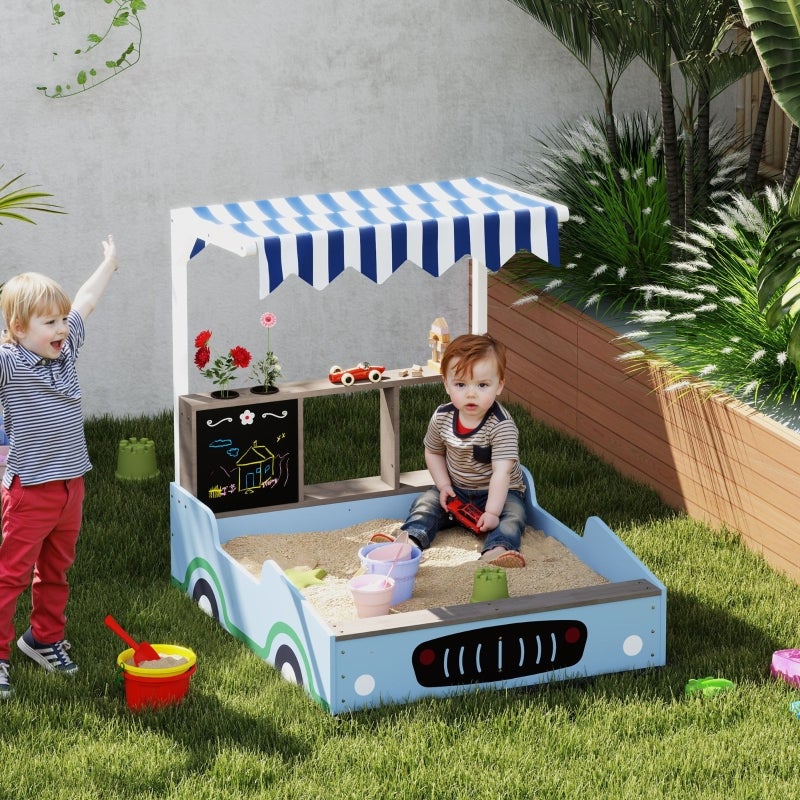 Step2 Play & Store Bac à Sable Enfant Bac à Sable pour Enfants en Plastique avec Couvercle pas cher