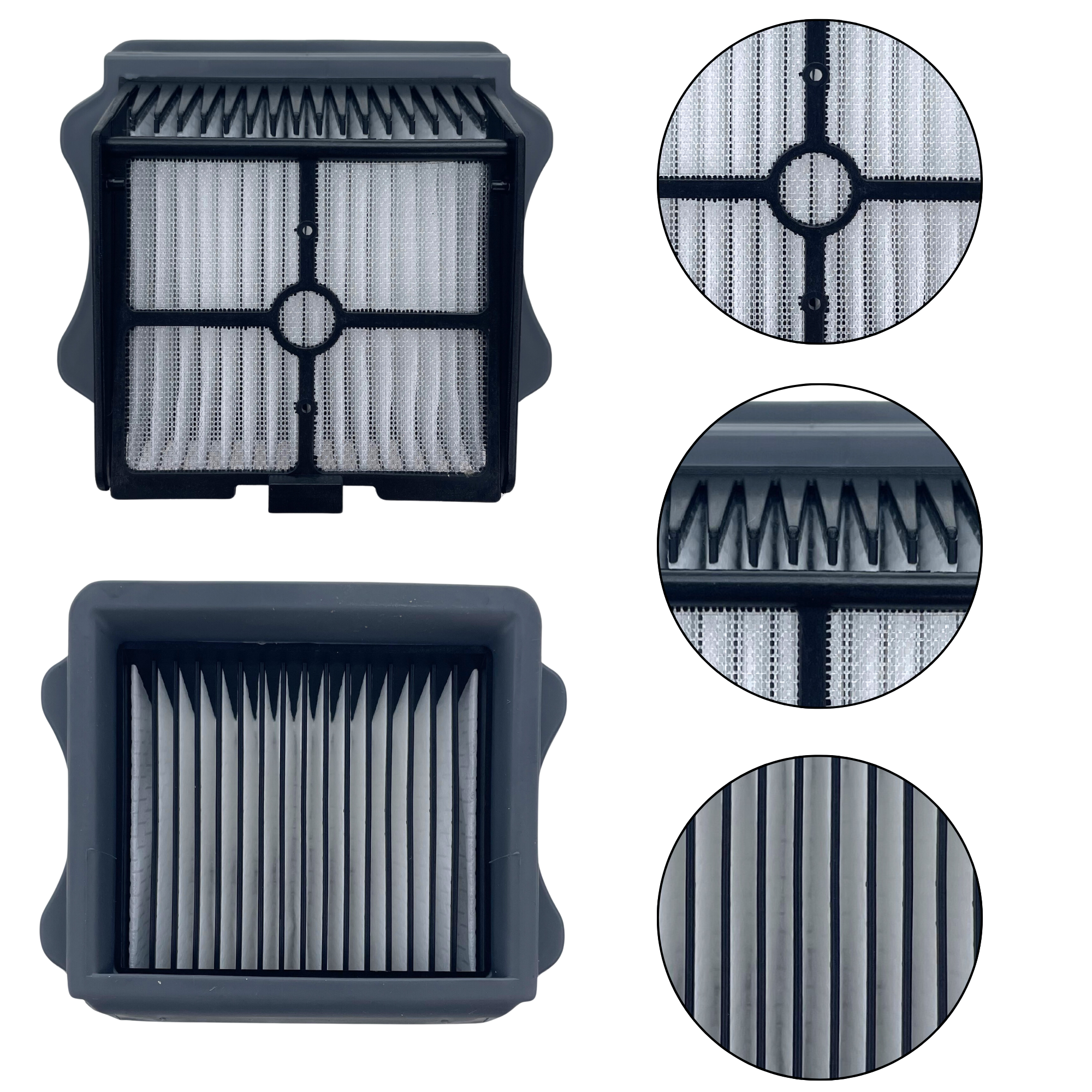 Pack accessoires pour Tineco Floor One S5 / Floor One S5 PRO / Floor One S5 PRO 2 / Floor One S5 EXTREME - Rouleau Brosse [Lot 2] Filtre [Lot 2] - 4