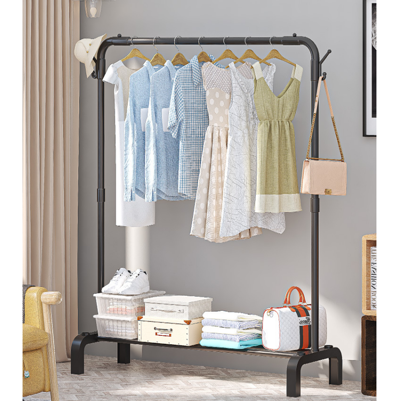 Portant multifonction, étanche et durable, 80 cm, barre noire simple en ...