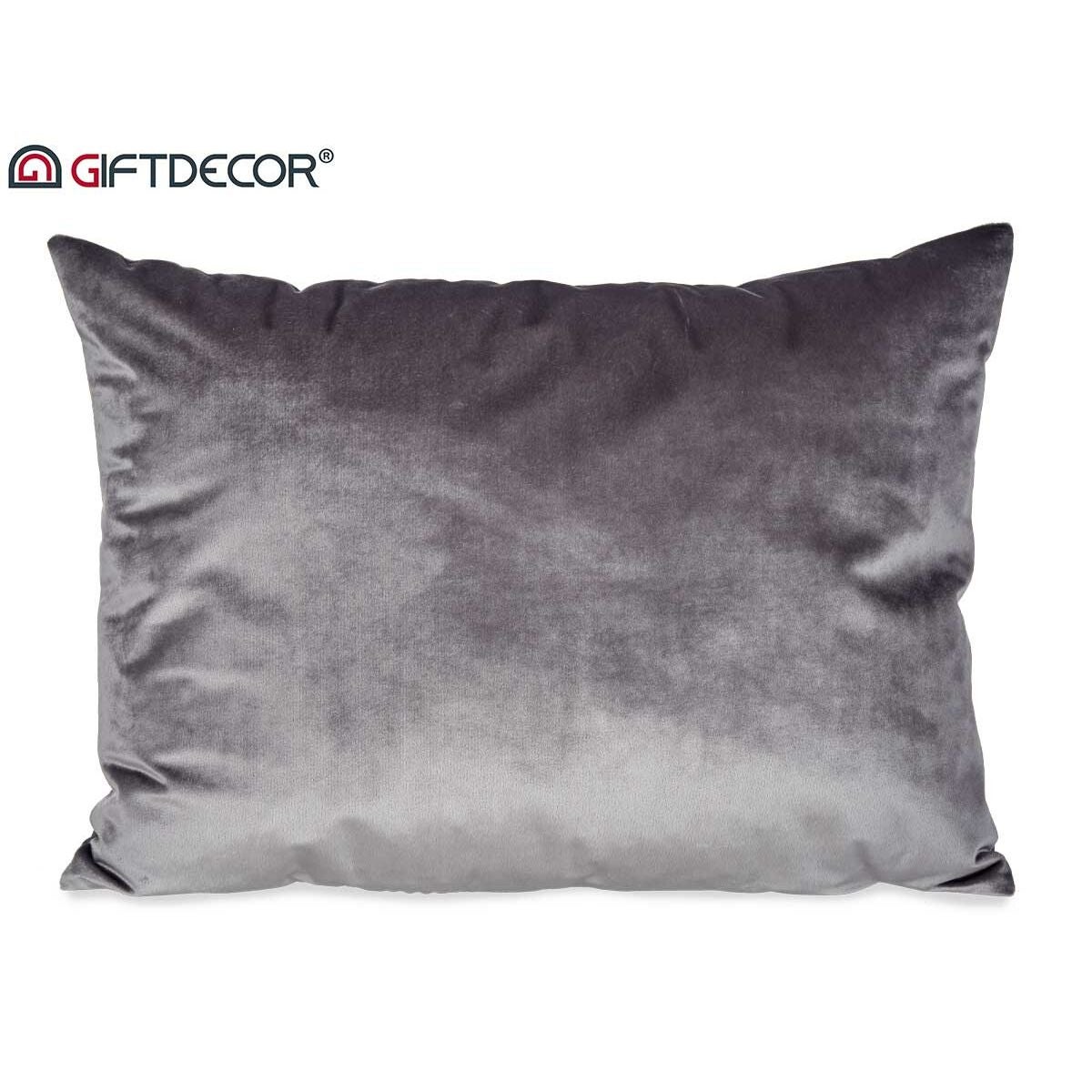 Cojín Terciopelo Gris (45 x 15 x 60 cm) | Leroy Merlin