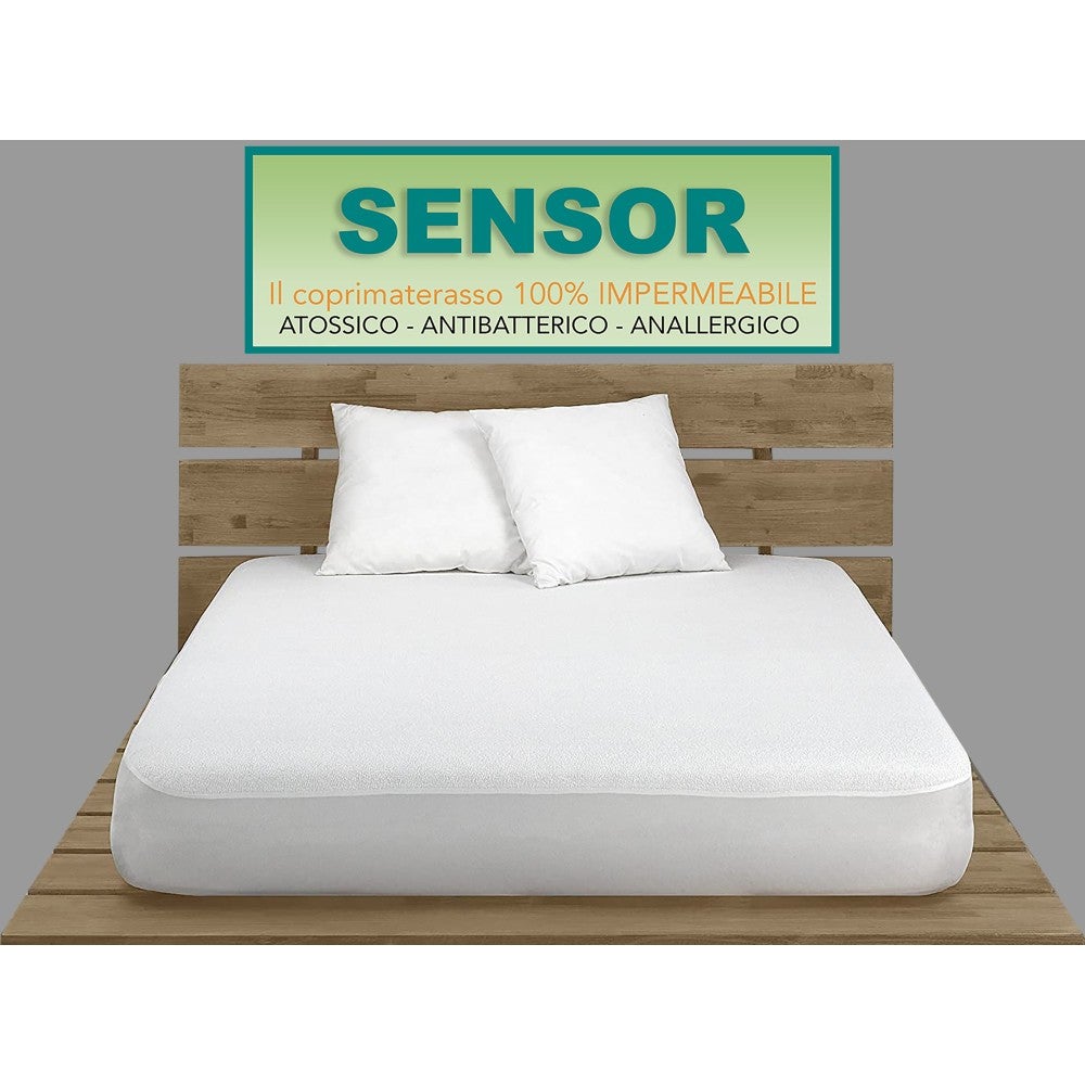 Coprimaterasso Antiacaro Singolo - Cotone Puro Con Angoli Per Letti 1 Piazza - Foto 8