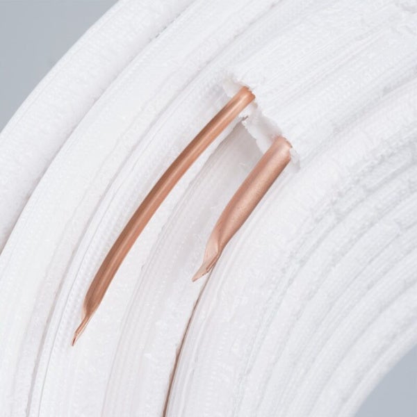 Țeavă cupru izolata, 1/4” (6.35 mm), Grosime perete 0.70 mm, izolație 6 mm – rola 50m