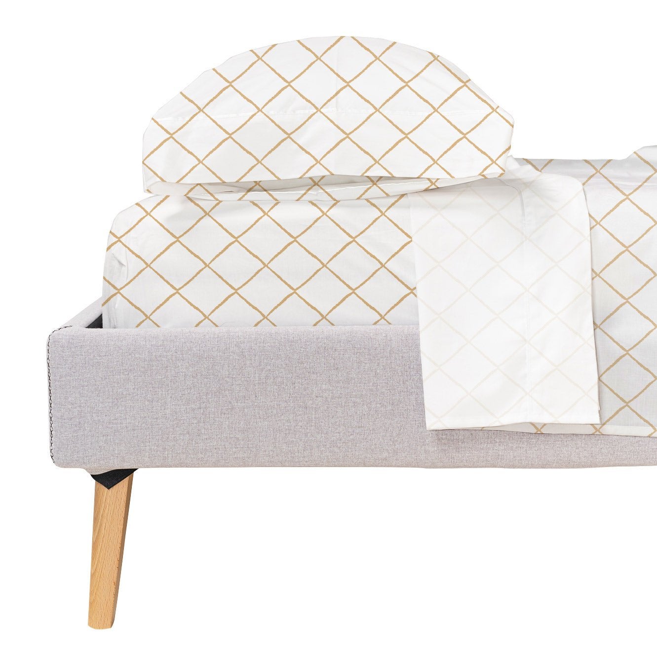 Ensemble de draps Rombos 3 pc 160x200 (Lit 160) Multicouleur - 3