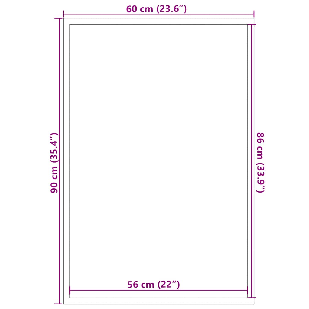Paillasson gris 60x90 cm - 7