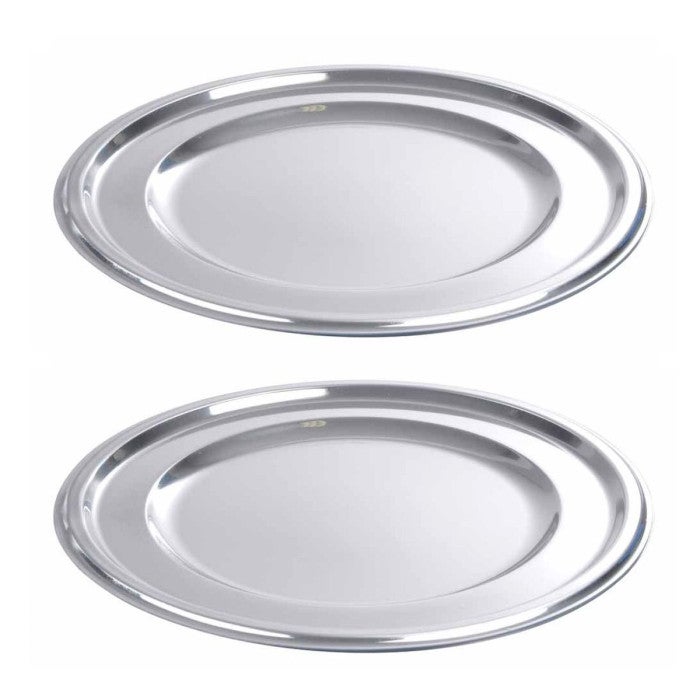 Plateaux à Pizza Perforés Pour Four - Lot De 2, 35.6 Cm, Anti-Adhésifs, Acier Carbone, Poignée, Pour Pizza Et Pain - 11
