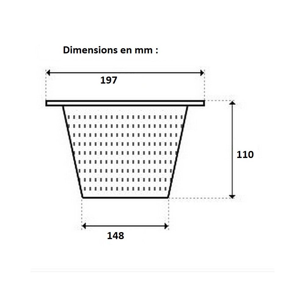 Panier de skimmer weltico 62513 - 4