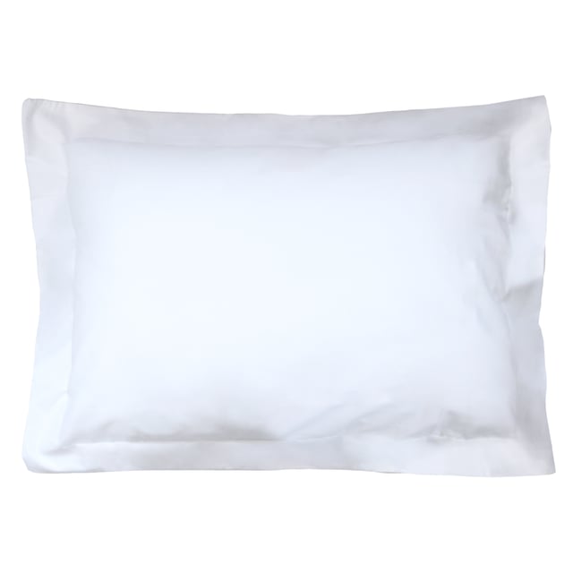 Taie d'oreiller uni 60x40 cm coton ALTO Blanc