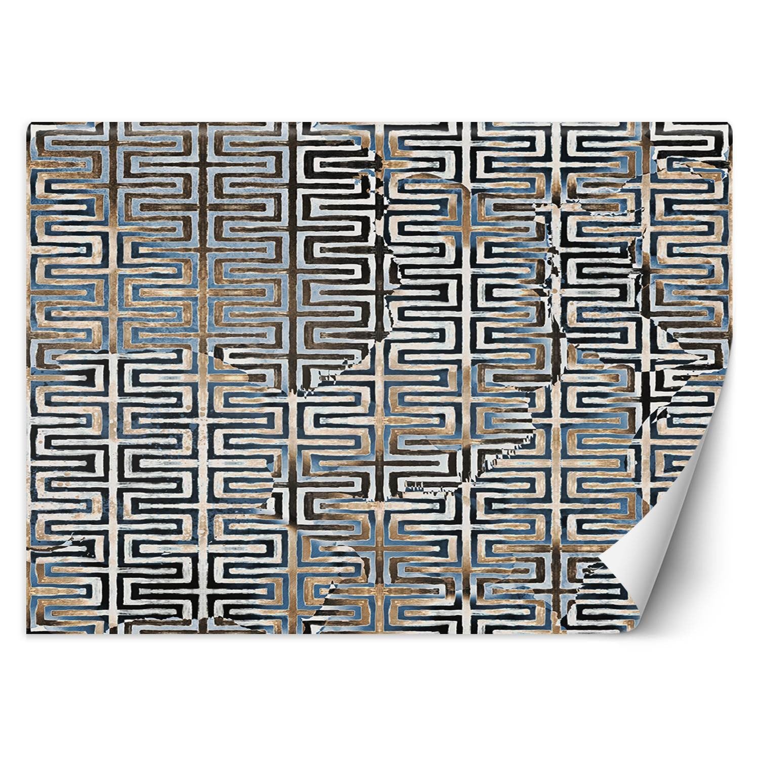 Fototapeta, Złoty geometryczny wzór glamour 450x315