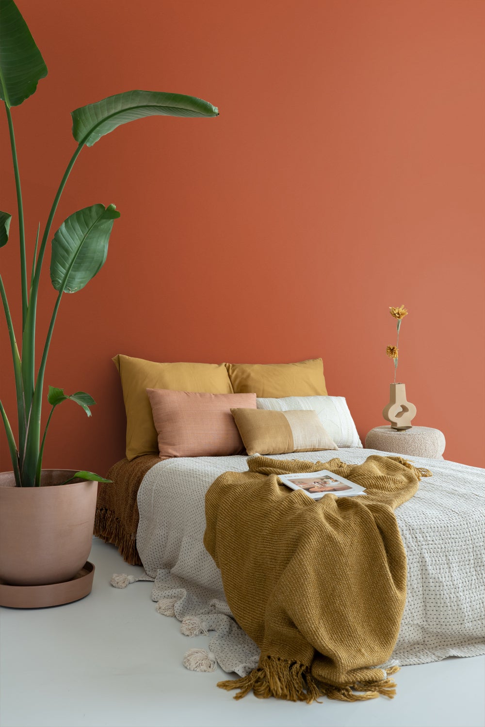 Peinture murale mate terracotta orange - 2 l / ca. 18 m² - ESTAhome - 5