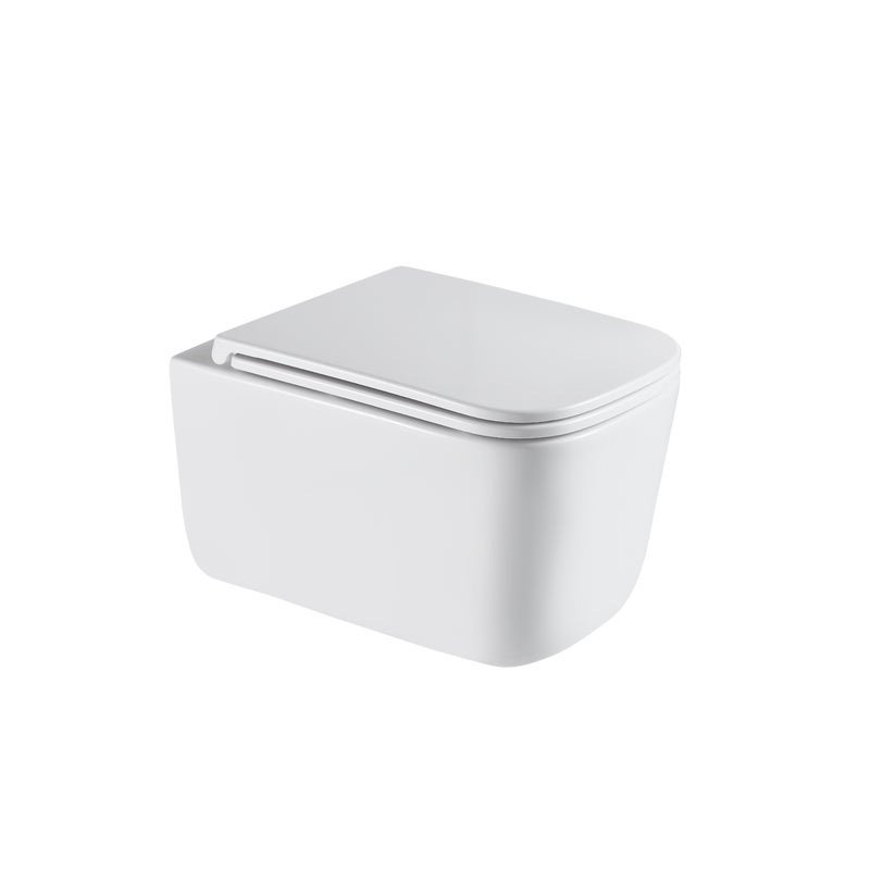 Muszla Klozetowa Wisząca Miska WC Podwieszana System QFS INVENA Malaga