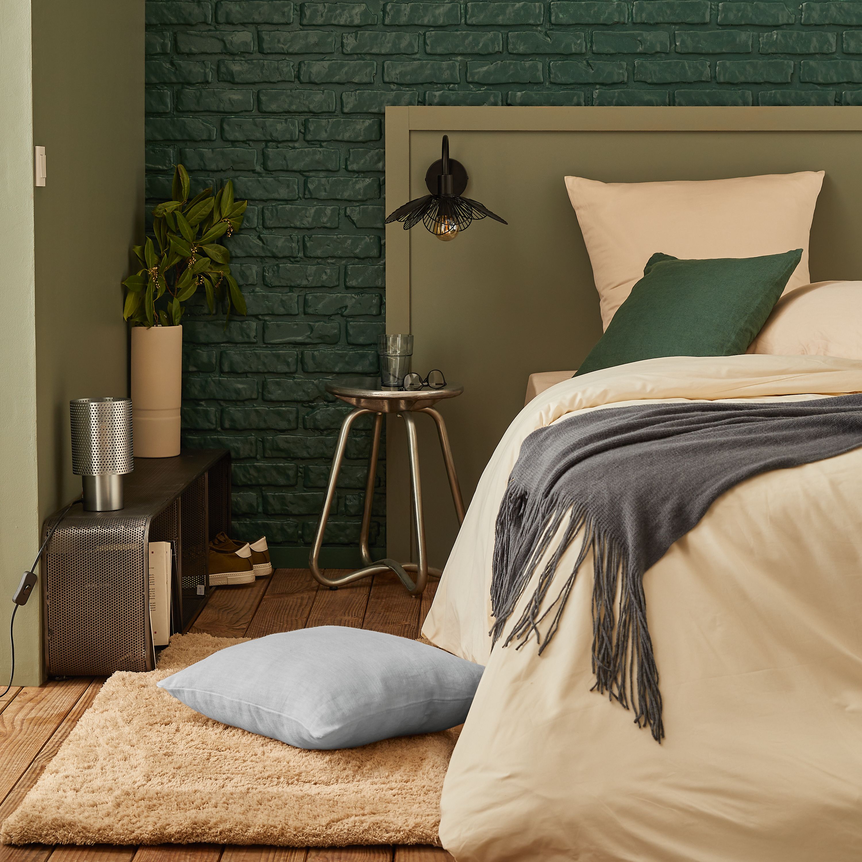 Lampa ścienna BAMAKO - 1 x E14 - Żelazo - INSPIRE - 2